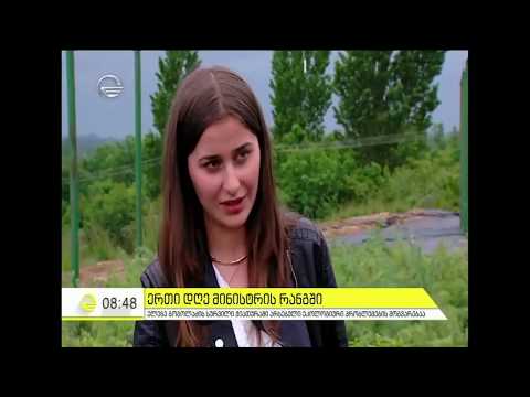 ერთი დღე მინისტრის რანგში