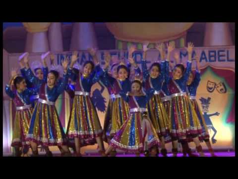 Indian School Al Maabela - Annual Day 2017 - Welcome Dance - YouTube