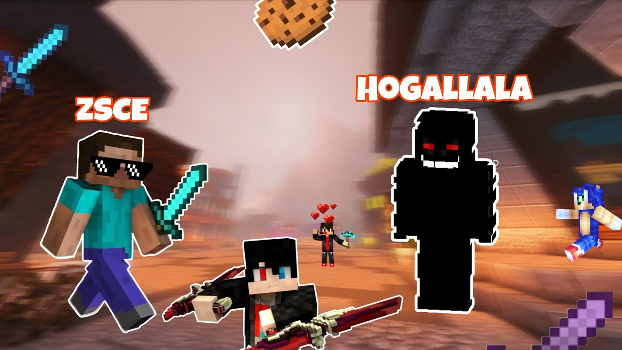 Meet My Friend HOGALLALA 😱 FAKEPIXEL SKYBLOCK 