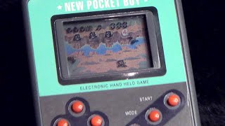 【レトロ 電子ゲーム】ヒロ NEW ポケットボーイ 2 恐竜パーク アクション フロッガー 液晶 玩具 おもちゃ hiro pocket boy dinosaur Park game 1993 ブラゼ screenshot 4
