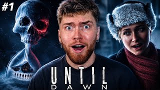 The Horror Begins... | UNTIL DAWN Playthrough [PART 1]