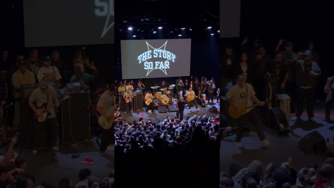 QUICKSAND - The Story So Far live @ the belasco los angeles 12/14/25 FTC tssf for the children