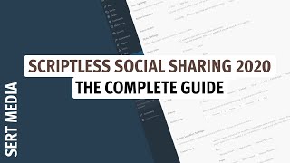 Scriptless Social Sharing Tutorial 2020 - How To Setup & Configure Scriptless Social Sharing Plugin screenshot 2