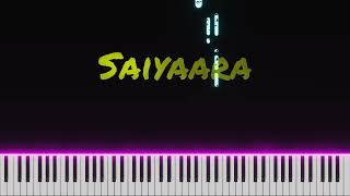 Saiyaara Piano Tutorial (One Hand) | Easy MIDI | Ek Tha Tiger + New Saiyaara Movie Song