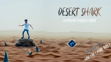Desert Shark Photoshop Manipulation.  You Want to see How Can I Make This Great Editing