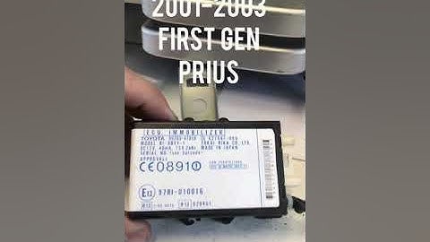 All KEYS LOST FIRST GEN PRIUS  (MUST REFLASH ICU) PROGRAM KEY
