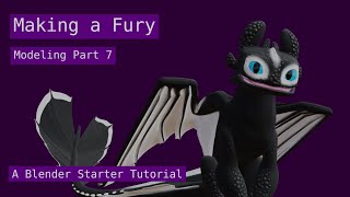 Fury Modeling Part 7 | Blender Starter Tutorial