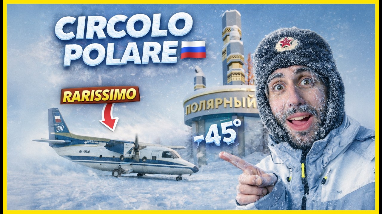 Non dovete andare in LAPPONIA, ma in SIBERIA! 🇷🇺