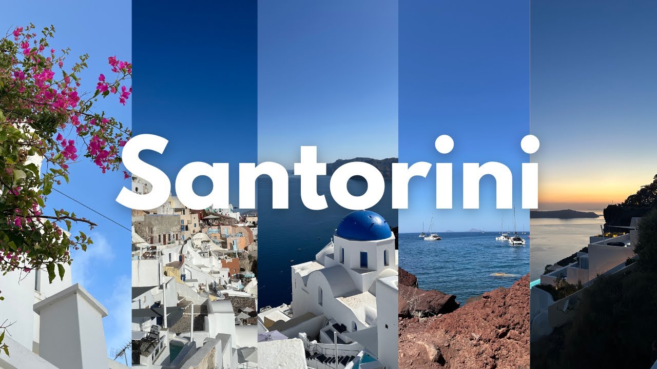 🇬🇷  Santorini on Foot: Hiking from Fira to Oia, Caldera Views and Golden Sunsets