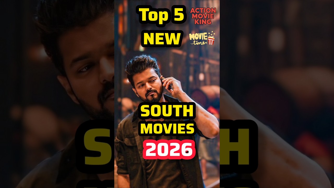 Top 5 New South Indian Movies Releasing In 2026! ???????? #ActionMovieKing #SouthMovies #Shorts