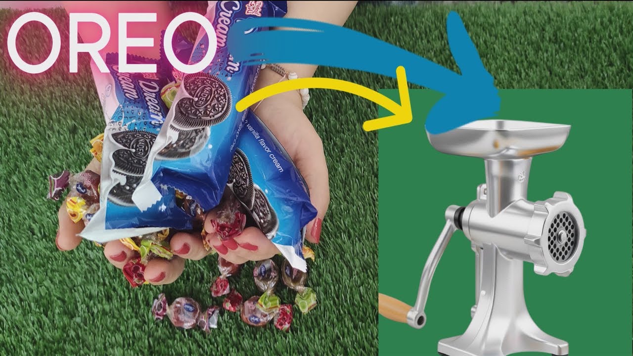 What Happens When You Grind OREO and Taffy?!