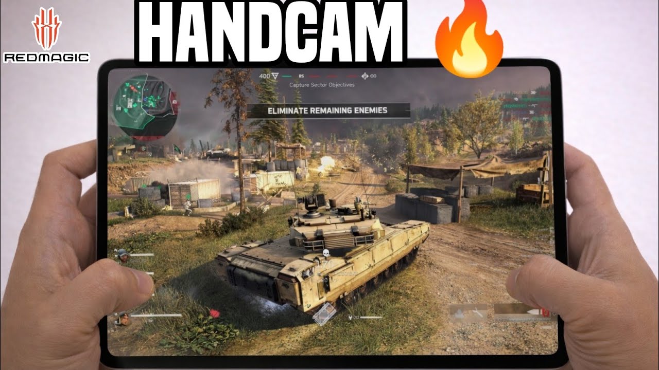 Competitive Handcam Gameplay Delta Force Mobile | HD+120FPS Gaming Tablet