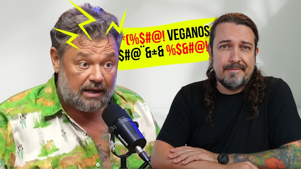Richard Rasmussen passa dos limites ao atacar veganos
