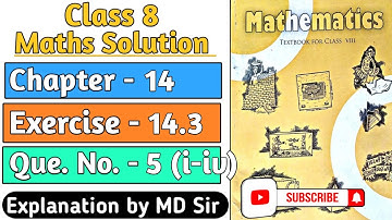 Ncert Class 8 Maths Exercise 14.3 Q. 5 | Chapter 14 Factorisation | Md Sir class 8