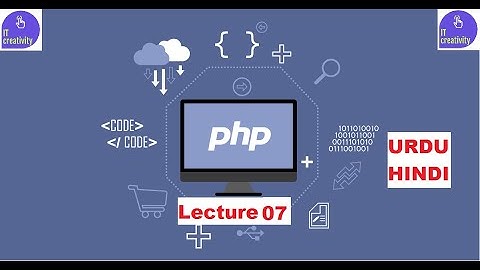 07 Introduction to PHP | PHP tutorial for beginners | URL concatenation in php in Urdu / Hindi