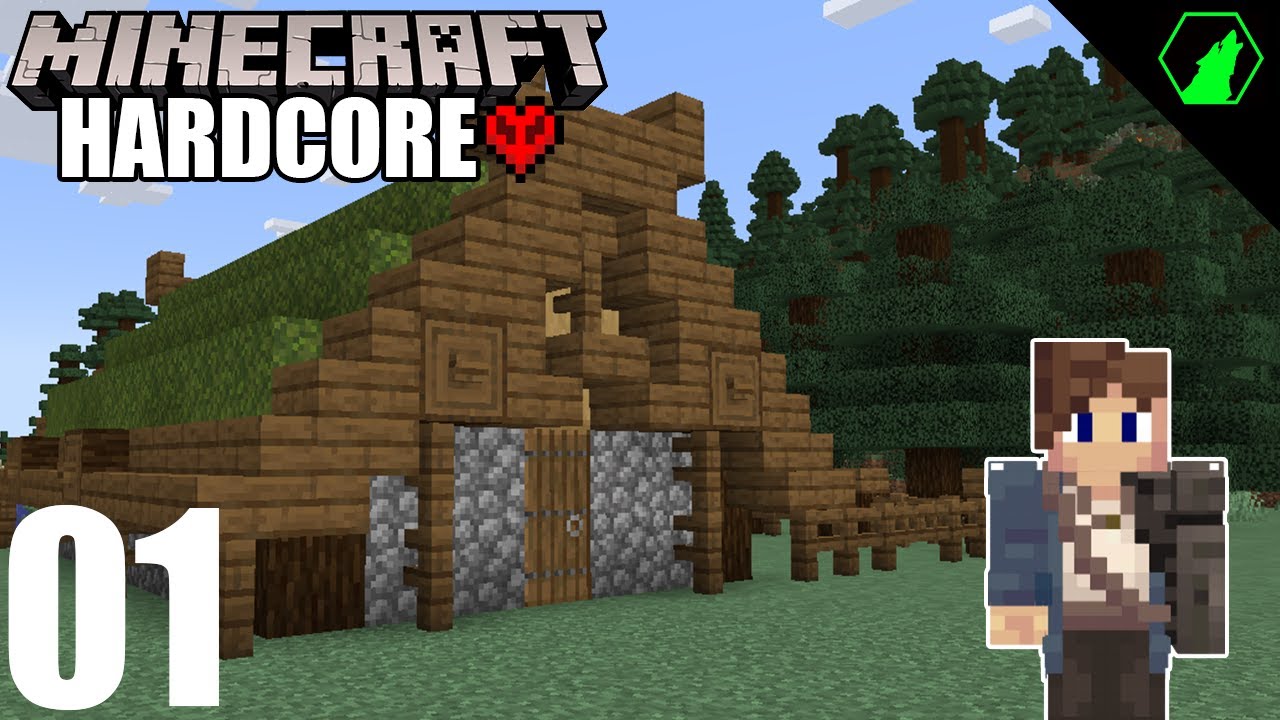 A New Starter House to Call Home! | Minecraft 1.19 Hardcore Survival ...