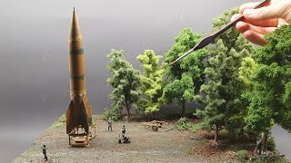 V-2 Rocket Model - The Staelduinse Forest - 1:72