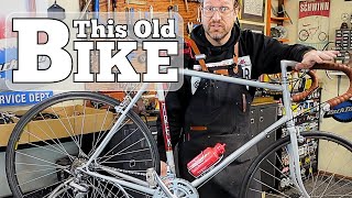 Vintage Trek Road Bike Gets Index Shifting! PLUS...BB & HS overhauls, bar end shifters and leather!