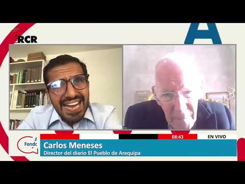 EN A FONDO CON CARLOS MENESES, DIRECTOR DEL DIARIO EL PUEBLO DE AREQUIPA