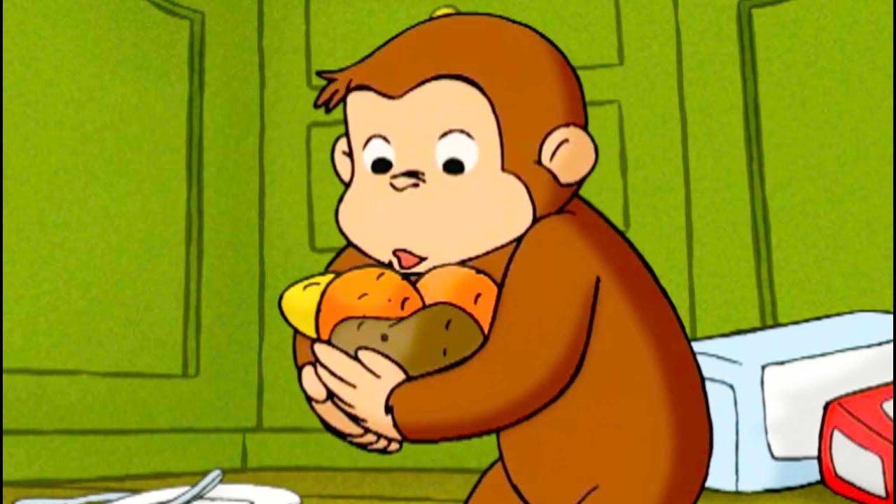 まいごの２ひき 🐵 おさるのジョージ 🐵変な猿