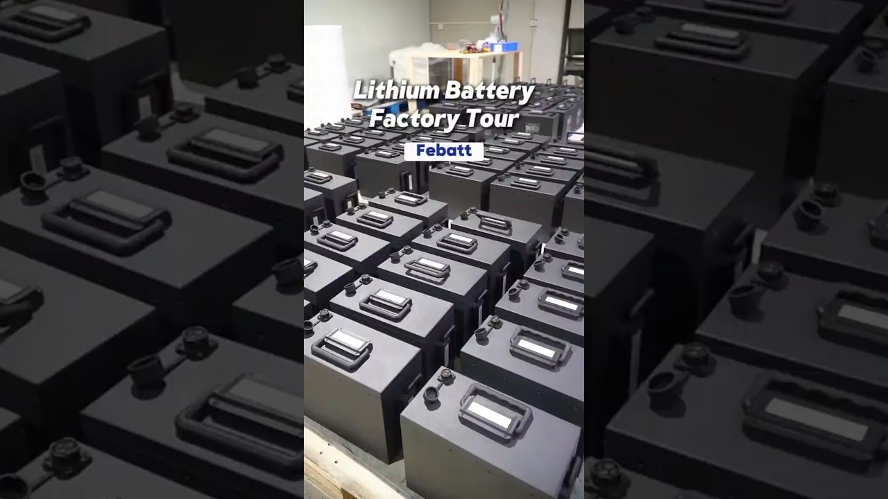 Lithium Battery Factory Tour: 48V Lithium Battery pack