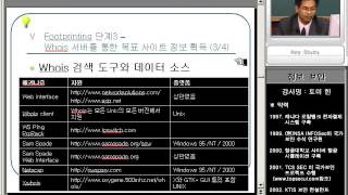컴퓨터 해킹 보안 동영상 강좌   1 4 footprinting