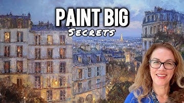 Avoid These Oil Painting Mistakes When Painting Large Canvases