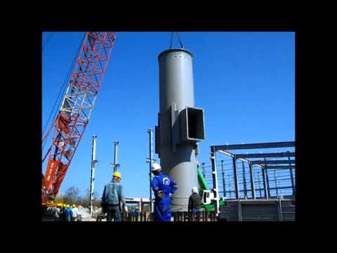 Erection of Chimney for 1st Segment Boiler