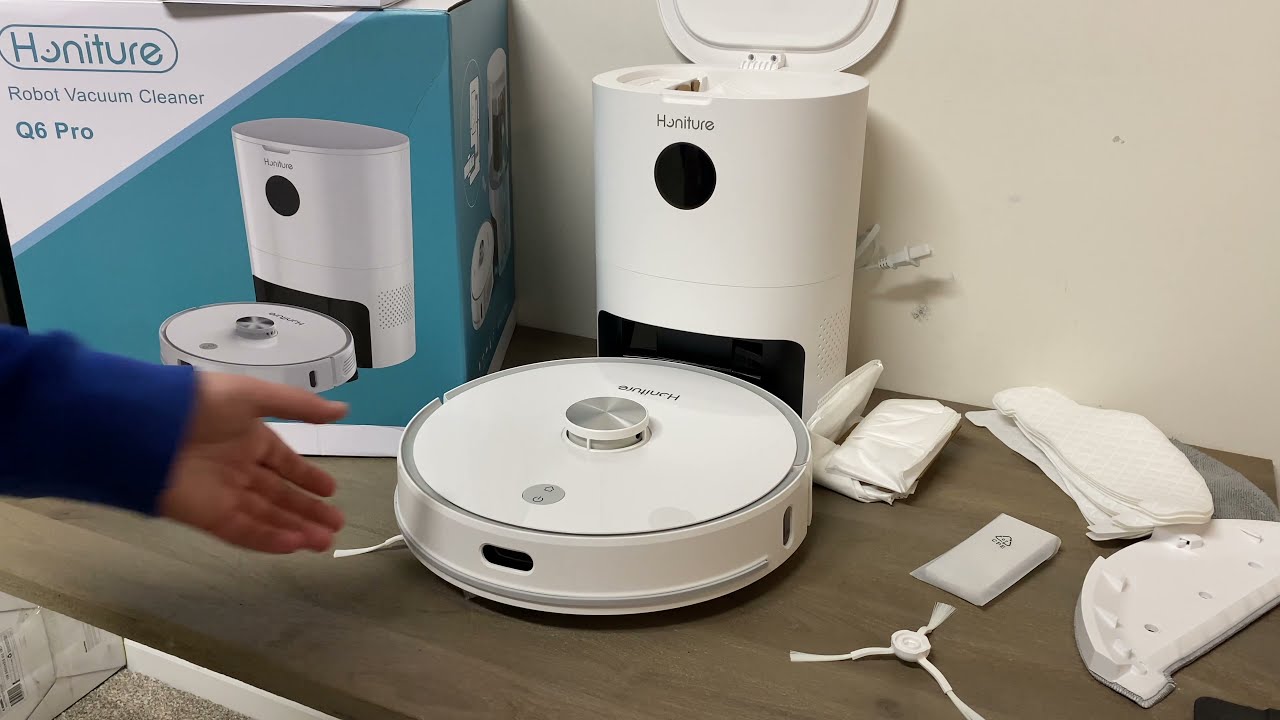 Honiture Q6 SE - Robot Vacuum Cleaner - YouTube