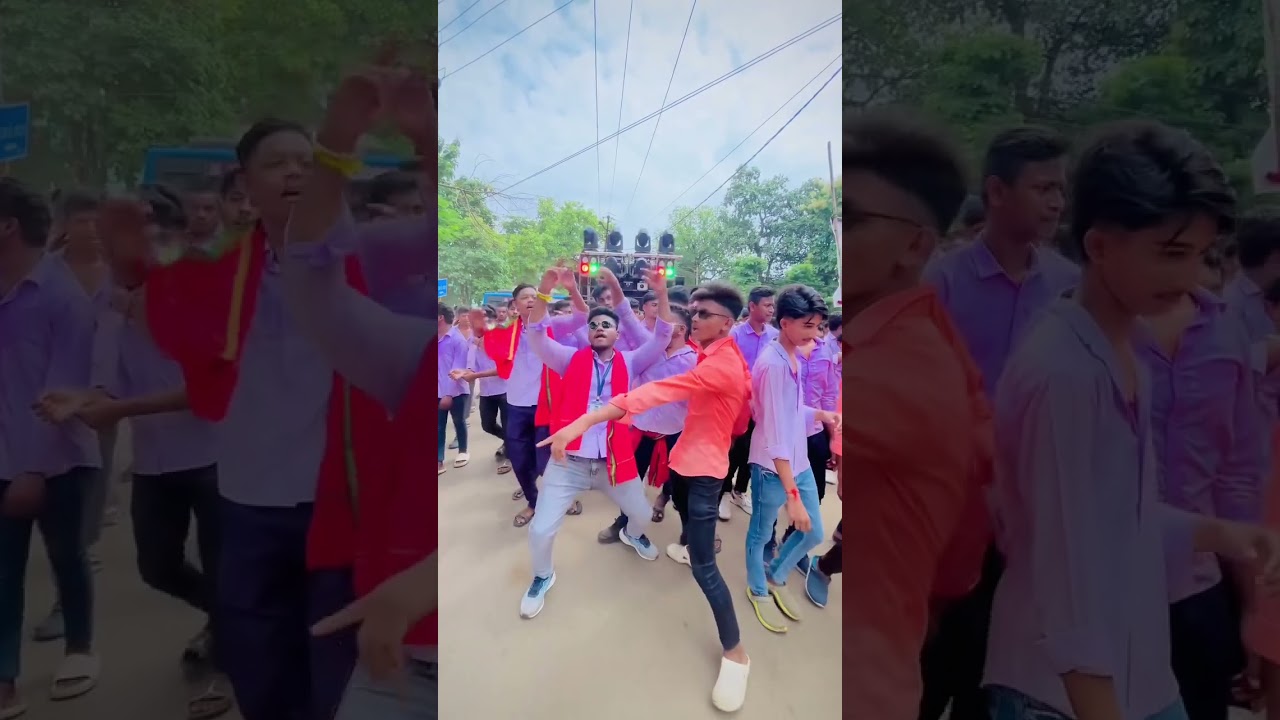 Angul autonomous college Ganesh puja bhasani 