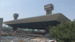 新設の五輪会場、着々と 東京都が建設状況を公開