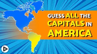 GUESS ALL the CAPITALS of AMERICA | How many Capitals of America do you Know? | Geography Quiz