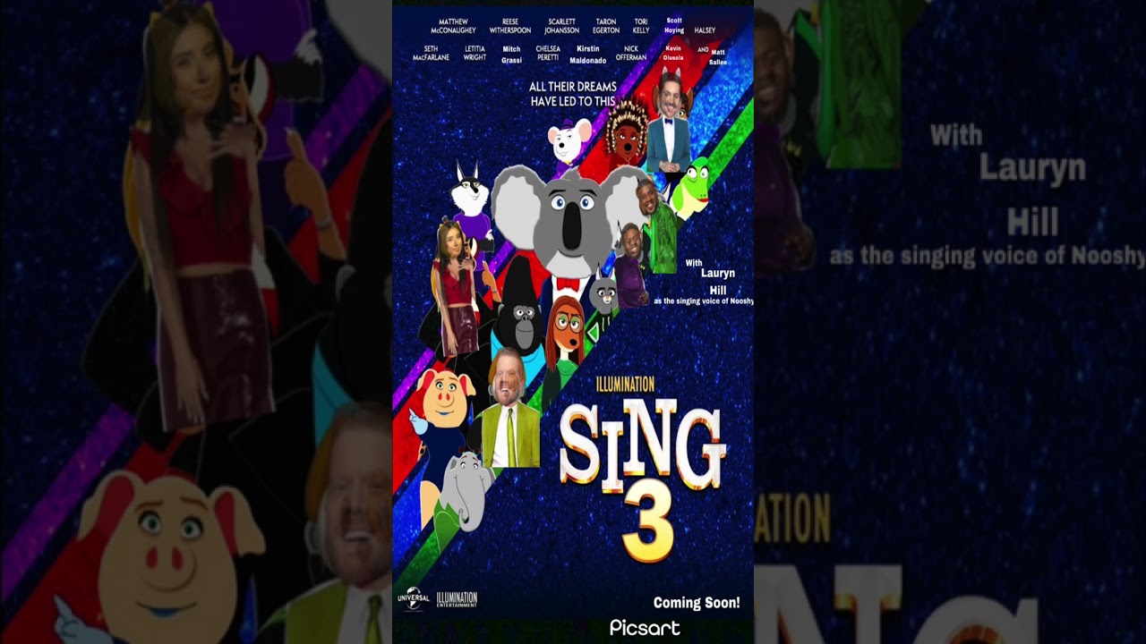 Sing 3, an upcoming ​⁠​‪@illumination‬ film is coming to theaters