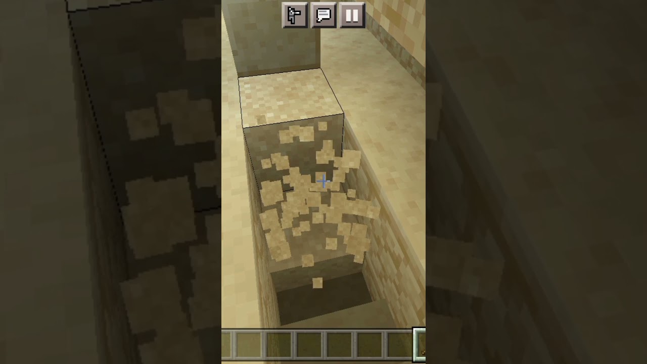 There was a secret room in desert temple #minecraft #shorts