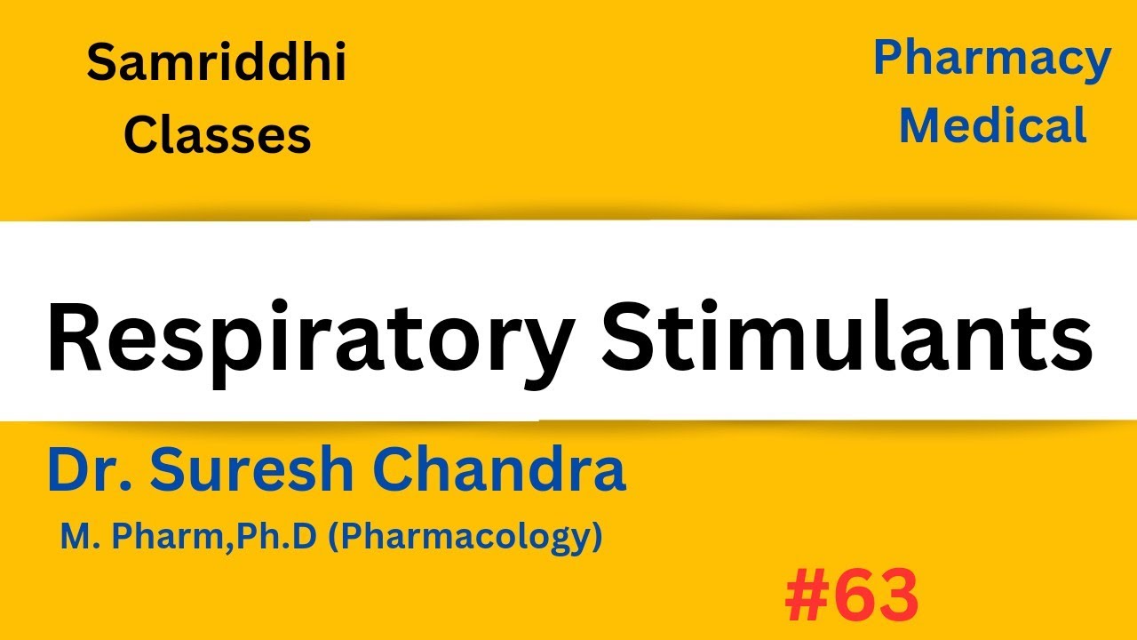 Respiratory stimulants daxopramsamriddhiclasses YouTube
