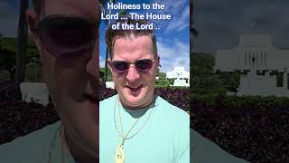 Temples are the House of God ...
