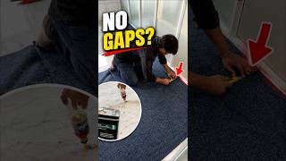 How Carpet Tiles Are Fixed Without Visible Gaps