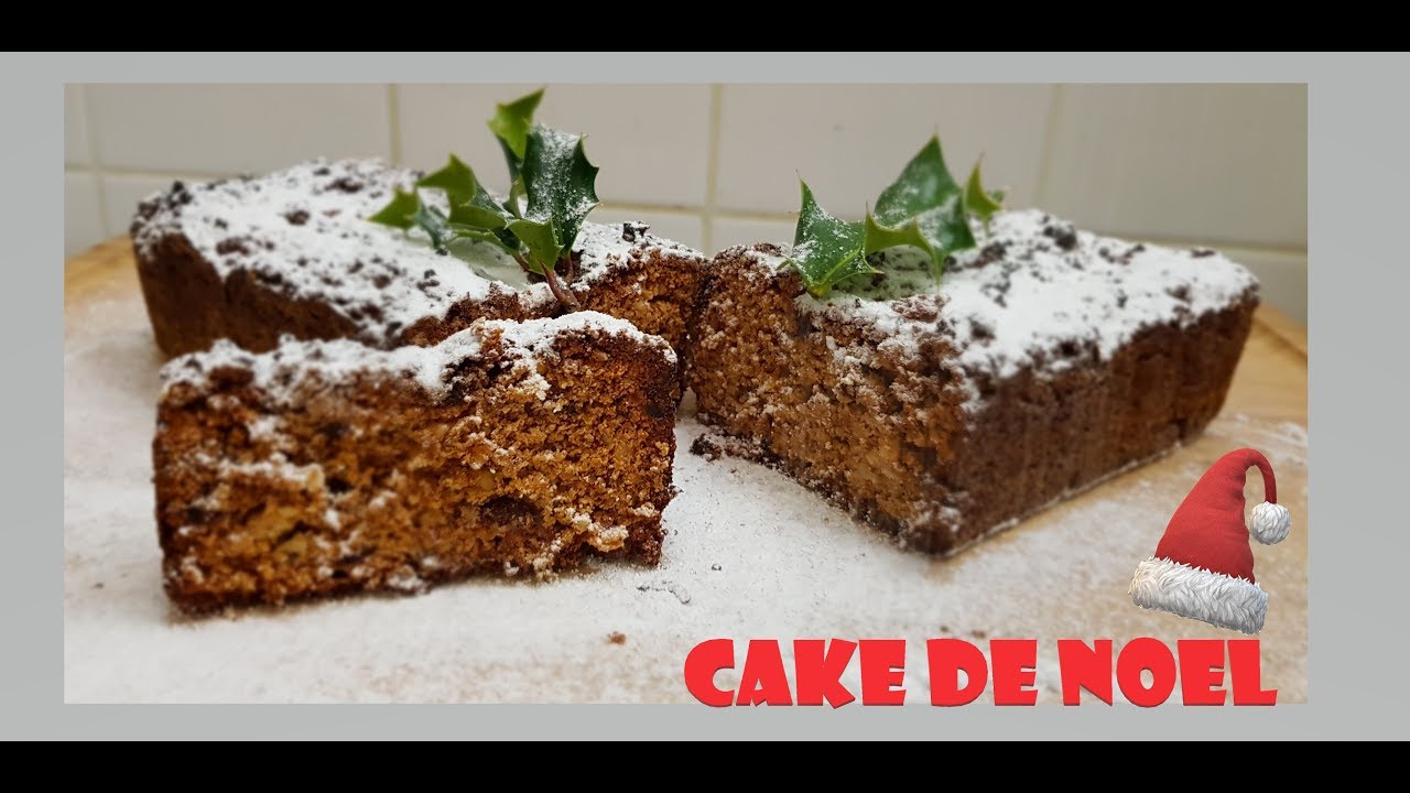 Cake De Noel Sans Beurre Au Thermomix Youtube