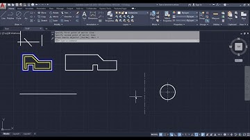 L4: Modifying Objects | Fillet | Chamfer | Trim | Extend | Offset | AutoCAD Tutorial | Beginner