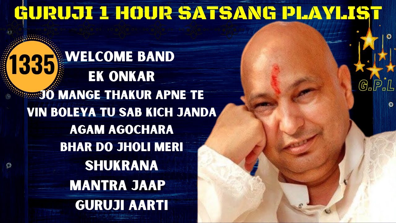 One Hour GURU JI Satsang Playlist  1335 Jai Guru Ji  Shukrana Guru Ji NEW PLAYLIST UPLOADED DAILY
