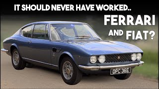 When Fiat Made A Car with Ferrari V6 Engine! Fiat Dino Coupe