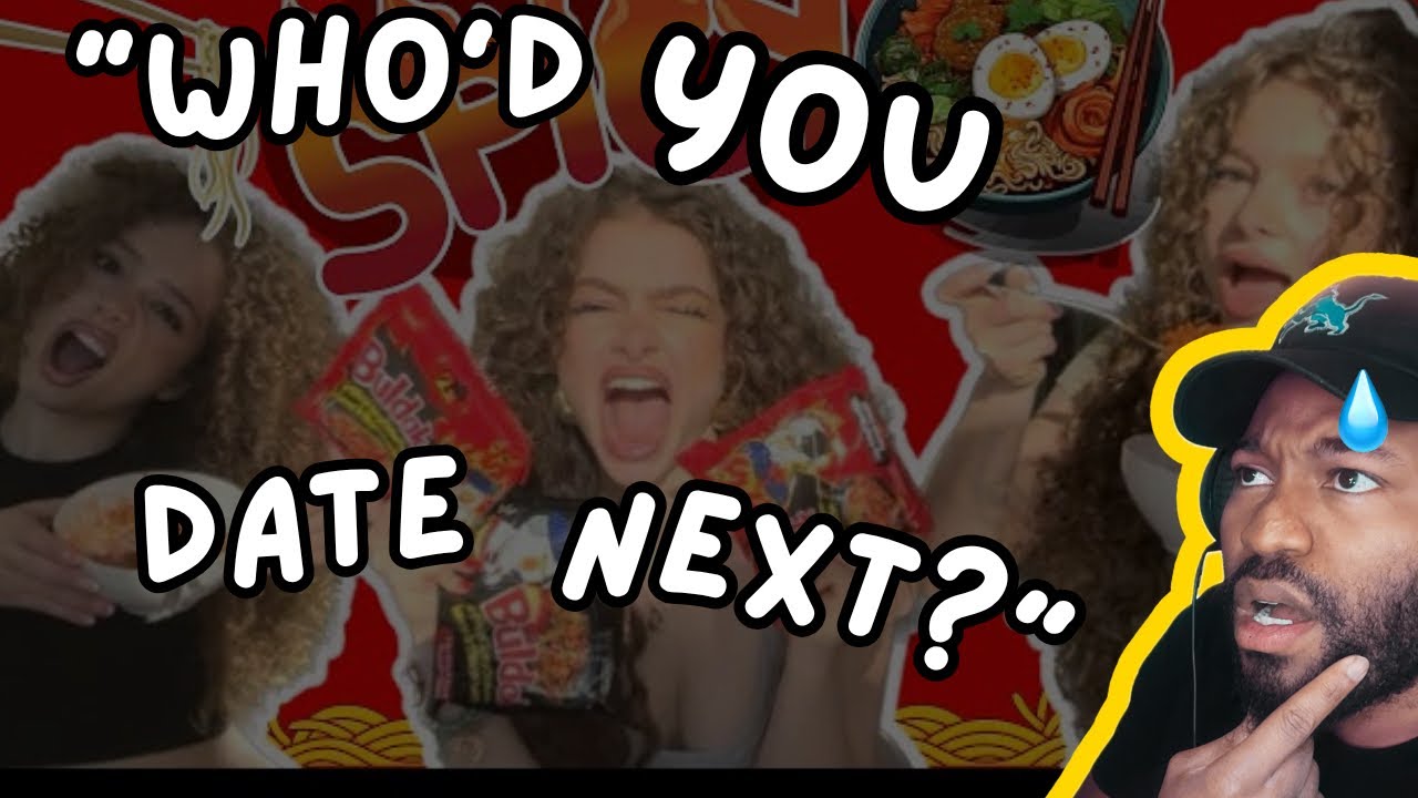 Kalogeras Sisters SPICY RAMEN TRUTH OR DARE (REACTION)