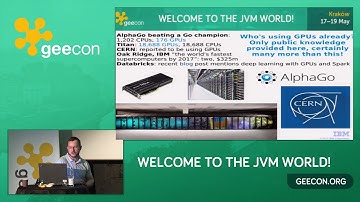 GeeCON 2017: Adam Roberts - Java and the GPU - all you need to know