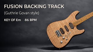 Emotional Fusion Backing Track  Key Of Em