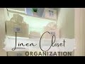 How To Organize Linen Closet | Linen Closet Organization | Tips &amp; Ideas | Lyca Riaz