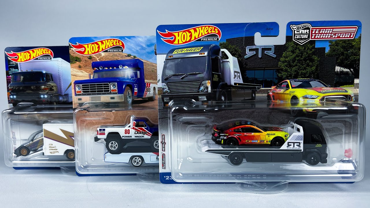 Hot Wheels Premium 2023 Team Transport (Wave 2) Vehicles