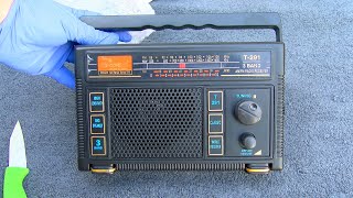 Modern 5 Core AM FM SW Radio T291 Disassembly And Test Made In INDIA