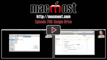 Google Drive (MacMost Now 709)