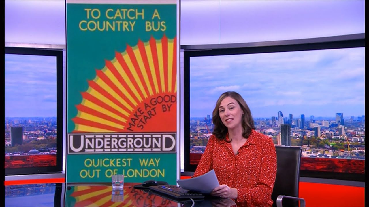 'Golden age' London Underground posters go on show (UK) 24/Nov/2025