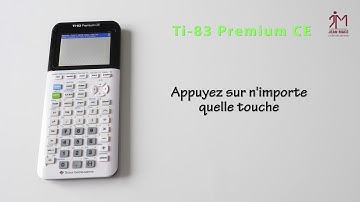 Passer en mode examen Ti 83 Premium CE